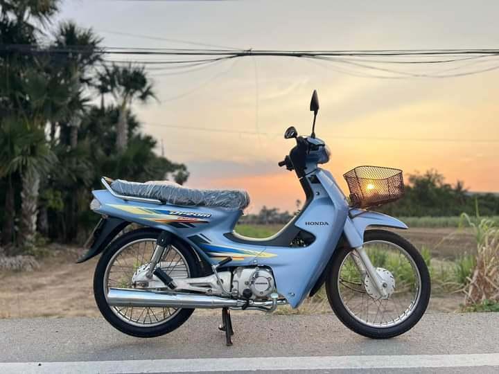 Honda bream สีฟ้าา 2