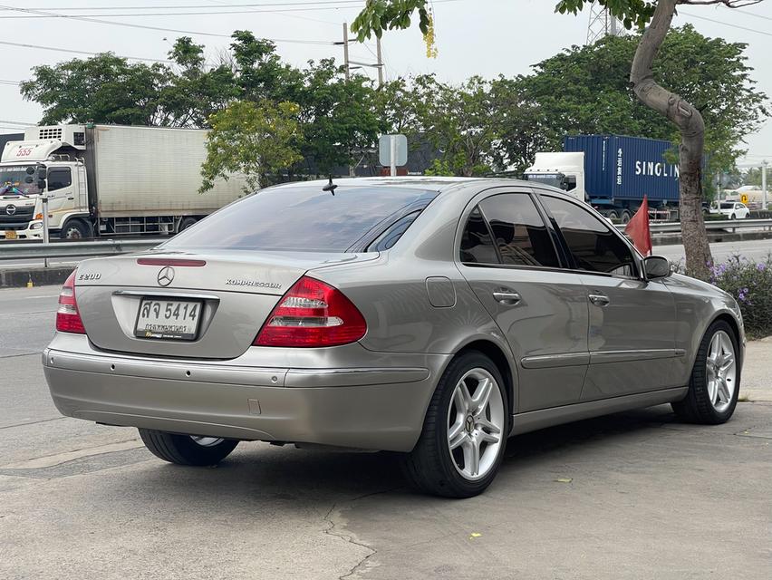 รหัสรถ PJP5414 2005 Mercedes-Benz E200 Kompressor 1.8 ELEGANCE รูปที่ 7