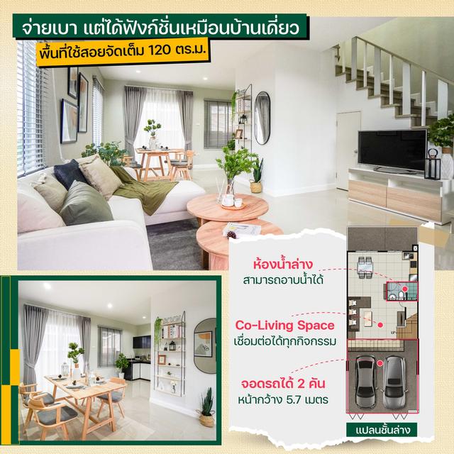 กาญจน์กนกทาวน์ 2 แม่ริม* ใกล้ แม็คโครแม่ริม, กาดฝรั่งแม่ริม, โลตัสแม่ริม 3