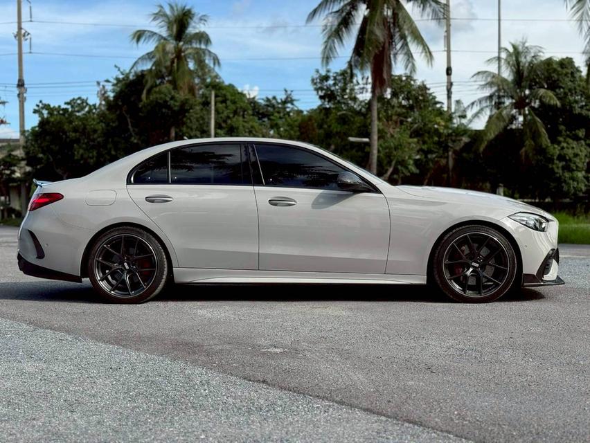 Benz C220d AMG Dymanic w206 2022 แท้ รถสวยจริงๆ เดิมสีดำwrapมา