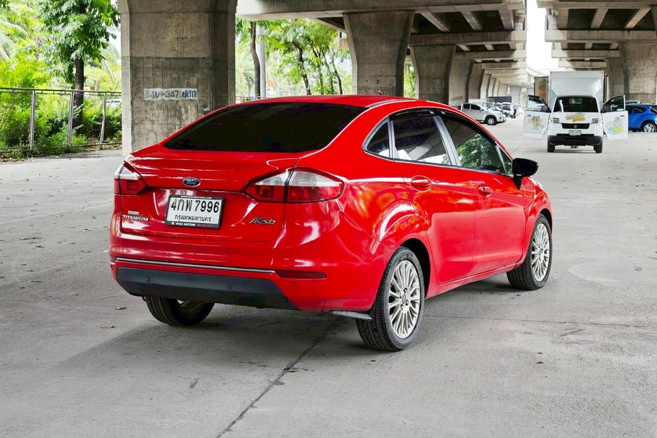 Ford Fiesta 1.0 Turbo Eco Boost AT ปี 2015 รถสวยไมล์น้อย 79,xxx