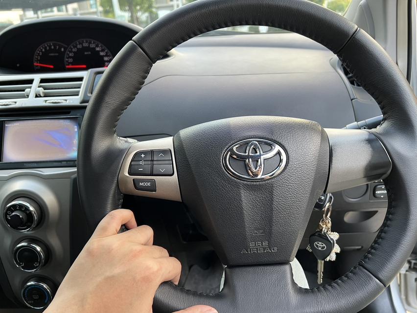 Toyota Yaris ออโต้ ท็อป ปี2013 ไม่แก๊ส ไม่ชน รูปที่ 12