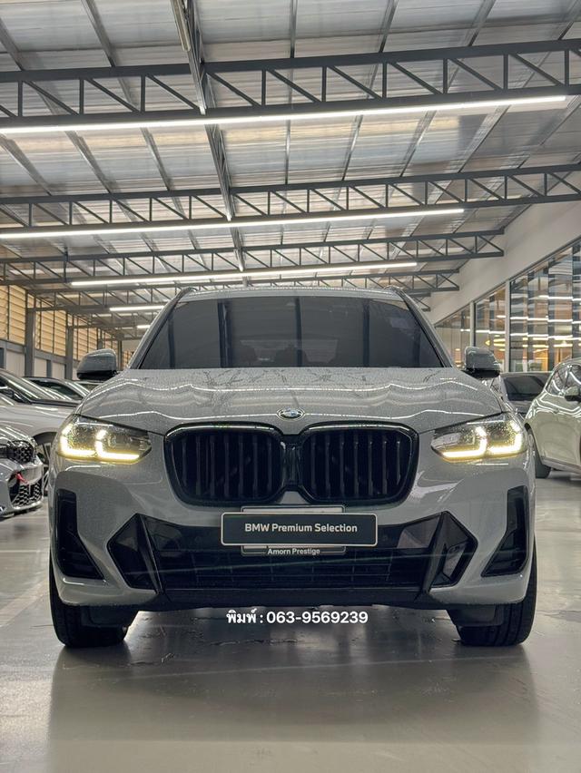 2021 BMW X3 20d MSP LCI (G01) รถออกศูนย์ มือเดียว ไมล์แท้!! ปรับสภาพให้ก่อนส่งมอบ
