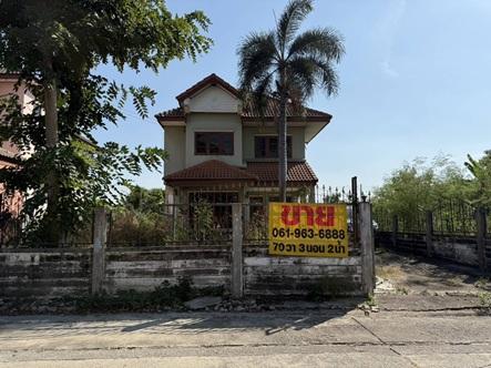 ขายบ้านเดี่ยว บ้านสวนรีสอร์ท รังสิต คลอง5 Line ID@757zwvfy 2