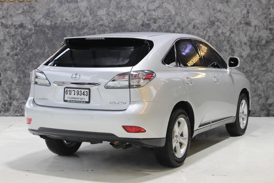 รหัสรถ JRS9343 Lexus RX270 ปี 2011 5