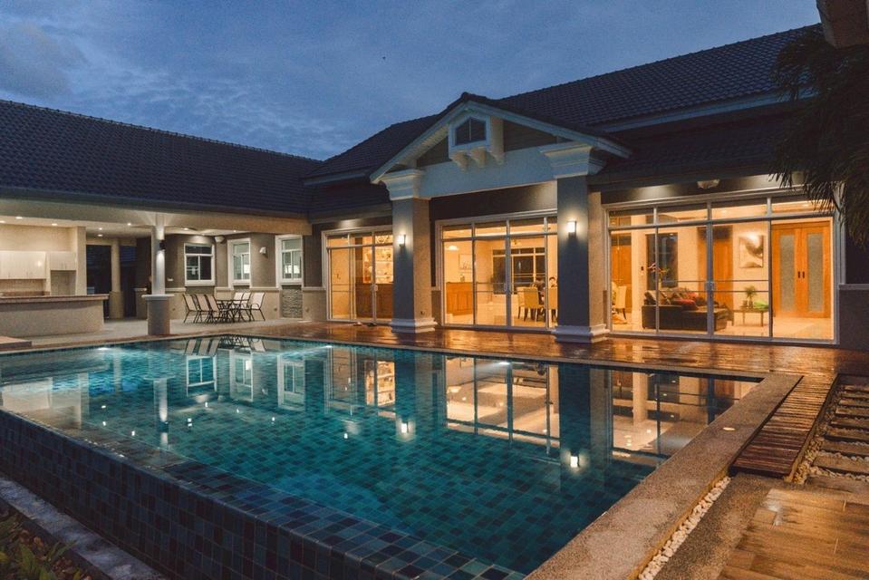 ขายบ้านพูลวิลล่าสุดหรู ชั้นเดียว สไตล์โมเดิร์น (พิกัดสันกำแพง-เชียงใหม่) 🏠Poolvilla home in chiangmai 2