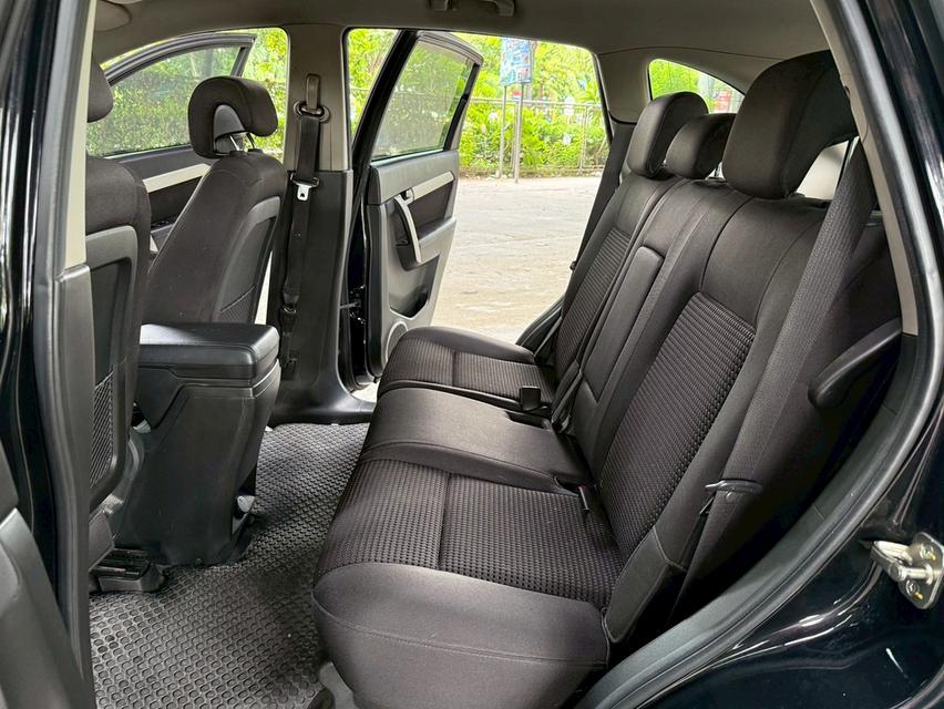 ขายรถ Chevrolet Captiva 2.4LSX ปี 2012 สีดำ เกียร์ออโต้ 12
