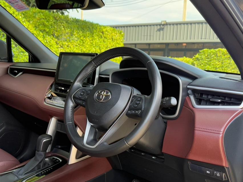 2021 TOYOTA CROSS HYBRID PREMIUM SAFETY รุ่น TOP รถมือเดียว วิ่งน้อย ประวัติศูนย์ครบ ไม่มีอุบัติเหตุครับ 10