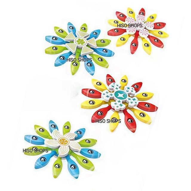 Fidget Spinner สปินเนอร์ฟิดเจต สปินเนอร์ดอกไม้ หมุนคลายเครียด สีสันสดใส เสริมทักษะเด็ก เล่นได้เพลินๆ ทั้งวัน