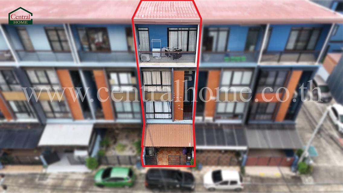 ทาวน์โฮม 3.5 ชั้น เฮ้าส์ 35 แจ้งวัฒนะ Haus 35 Chaengwattana ราคาถูก 2