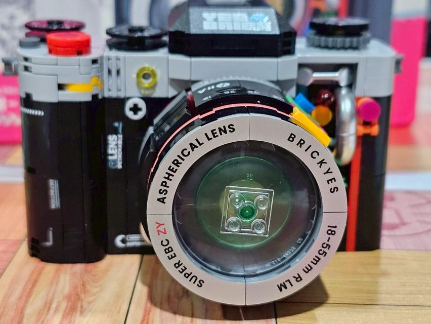 DIY ตัวต่อกล้องวินเทจ ประกอบง่าย ของเล่นมินิมอลตกแต่งบ้าน สวยคลาสสิกจาก IrregularToys 1