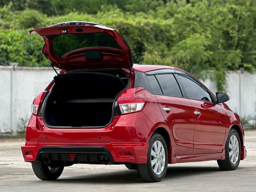 รหัสรถ PAT3923 TOYOTA YARIS 1.2G A/T ปี2017 สีแดง