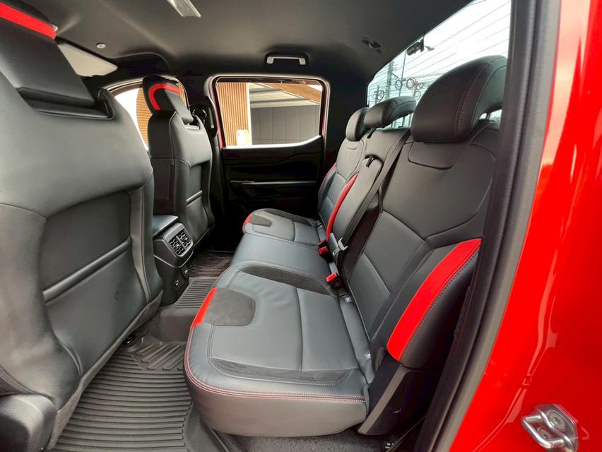 ปี 2025 FORD RANGER, 2.0 RAPTOR BI-TURBO 4WD โฉม DOUBLE CAB สีส้ม สวยจัดๆ รูปที่ 13