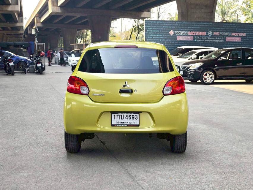 ขายรถ Mitsubishi Mirage 1.2 ปี 2013 สีเหลือง เกียร์ธรรมดา รูปที่ 5