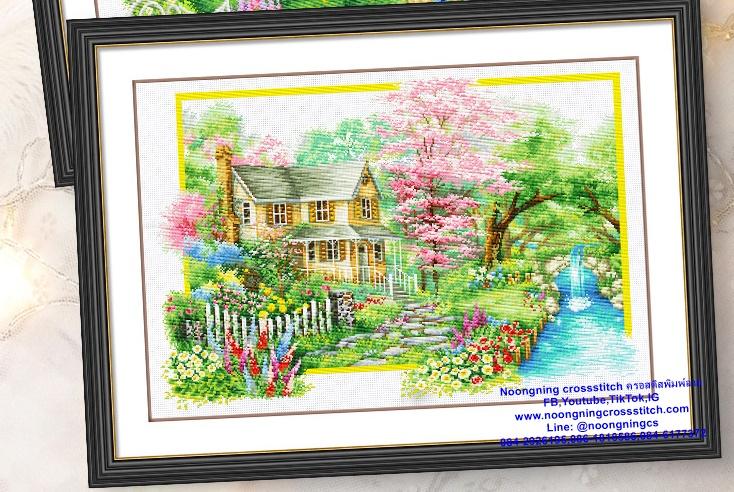 ร้าน Noongning Cross stitch ครอสติสพิมพ์ลาย จำหน่ายอุปกรณ์ครอสติส ภาพติดเพชร679 3