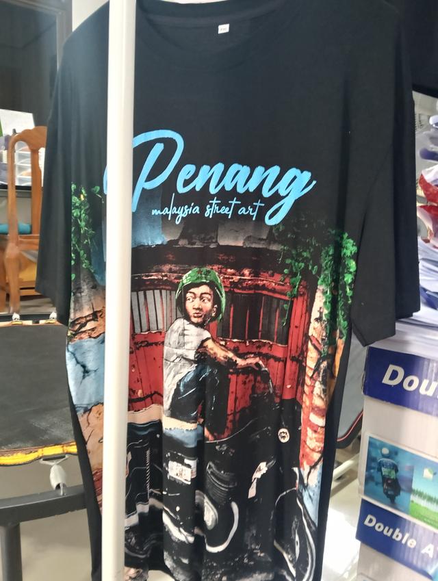 เสื้อ penang malaysia street art
