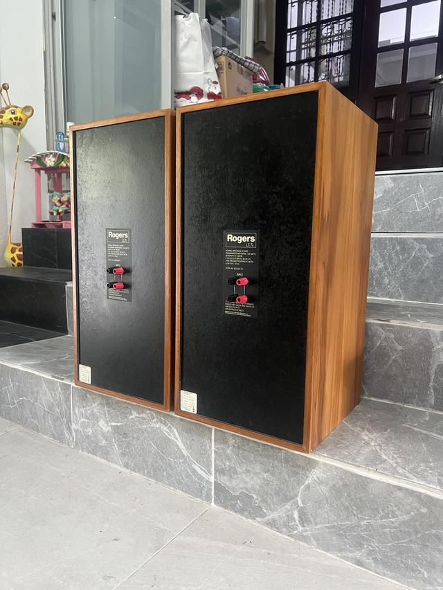 ลำโพง ลำโพง ROGERS LS7T MADE IN ENGLAND 2ทางตั้งโต๊ะกึ่งตั้งพื้นรุ่นใหญ่สุดชนิดตู้เปิดท่อลมด? รูปที่ 8