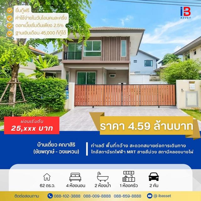 ขายบ้านเดี่ยว 2 ชั้น รีโนเวทใหม่ พร้อมเข้าอยู่! 1