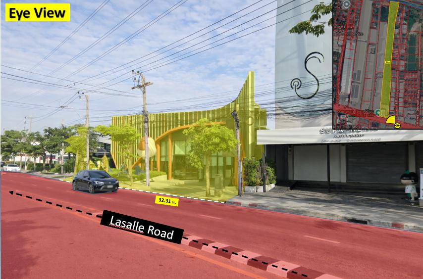 ที่ดินทำเลศักยภาพ ลาซาล 83 3