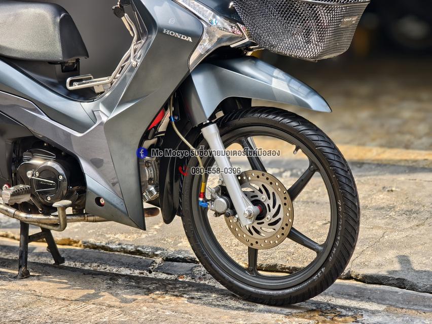 Wave 125i 2024 วิ่ง10000โล รุ่นTopสตาดมือล้อแมค รถบ้านแท้มือเดียว มีเล่มเขียวชุดโอนครบ No1337 รูปที่ 10