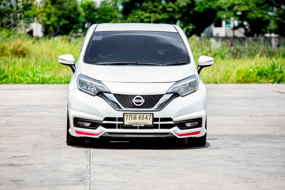 Nissan Note 1.2VL ปี 2018 สีขาว สวยสภาพดี รูปที่ 3