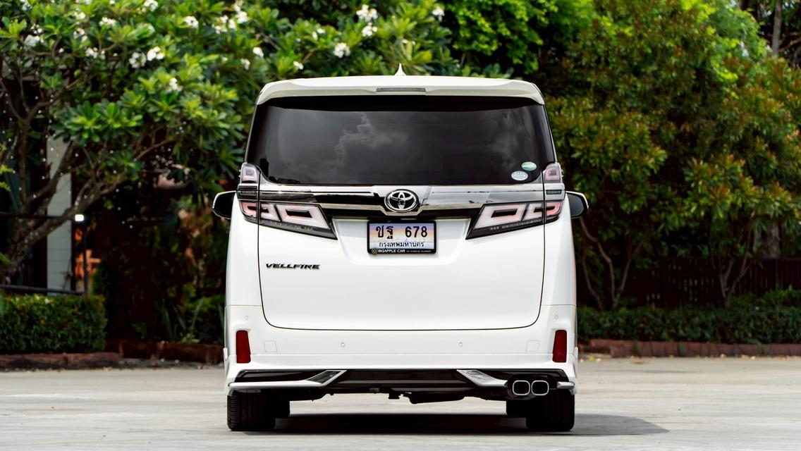 Toyota Vellfire ZG Edition 2018 สีขาว ไมล์น้อย รูปที่ 5
