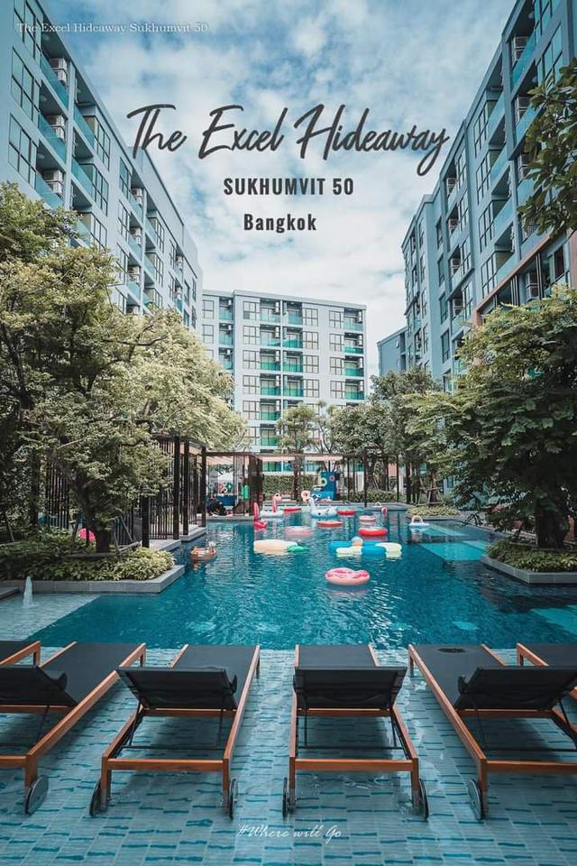 ขายคอนโดThe excel hideaway สุขุมวิท 50 ราคาถูกกว่าหน้าสัญญา ถูกกว่าโครงการ ห้องใหม่พร้อมเฟอร์บิ้วอิน 1