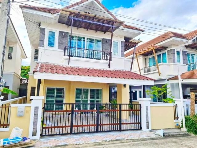 กรุงเทพ-นนท์3 MRTแยกติวานนท์ 600 ม. ให้เช่า ทาวน์เฮ้าส์ 2 ชั้น 37 ตร.วา. 296 ตร.ม. เฟอร์ฯครบ 3 นอน ตลาดกรุงเทพ-นนท์ 2.1  1
