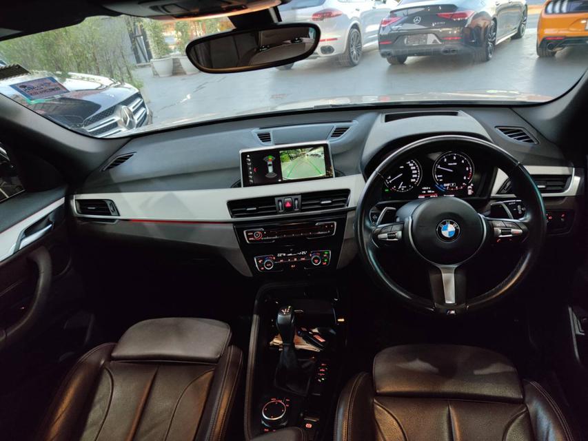 2018 BMW X1 2.0d sDrive M SPORT เกียร์ออโต้ สีขาว  4