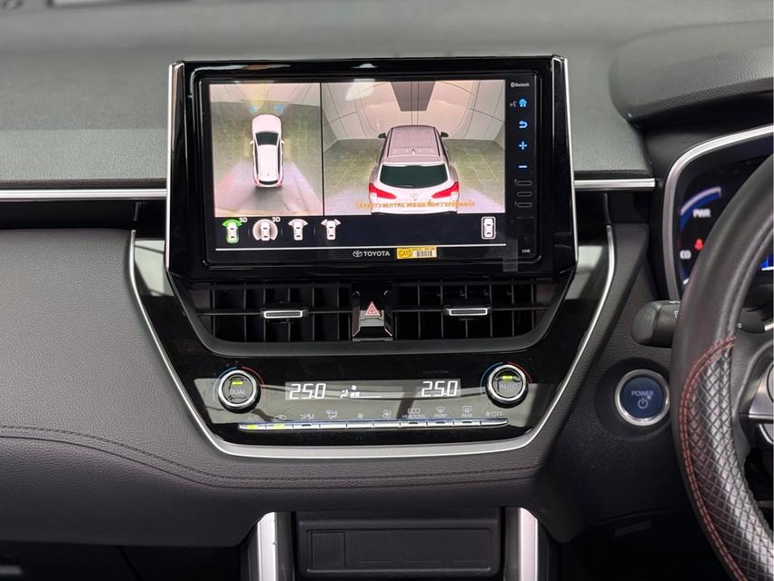 รหัสรถ WRT529 2021 TOYOTA COROLLA CROSS, 1.8 HYBRID PREMIUM SAFETY รูปที่ 8