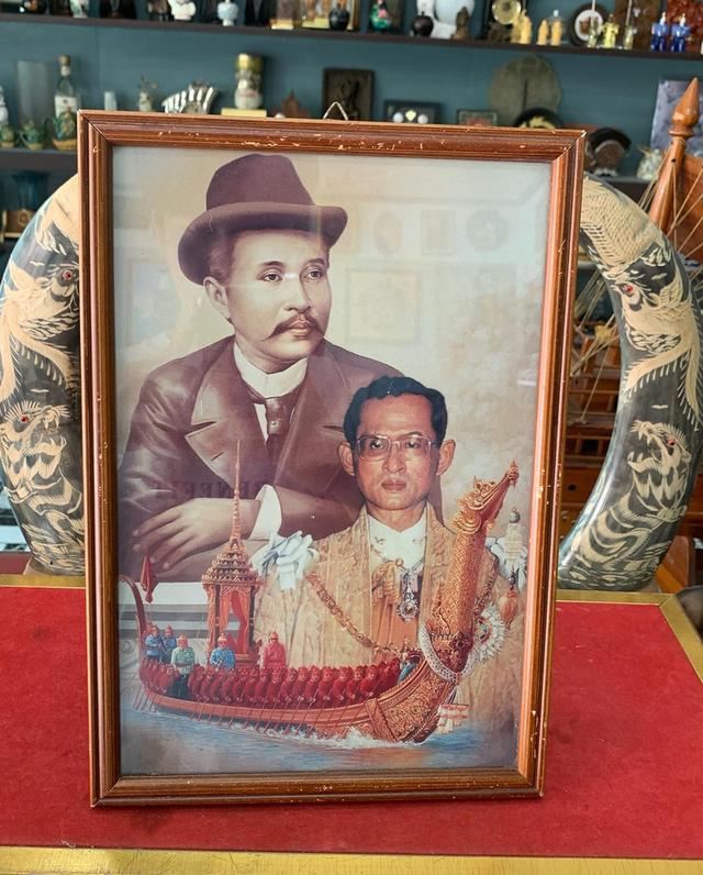 ภาพพร้อมกรอบไม้สัก 3