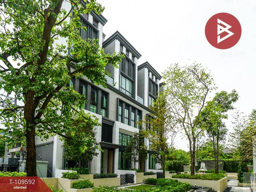 ขายทาวน์เฮ้าส์ 4 ชั้น ( ร่วมชั้นใต้ดิน )  โครงการ วัน แอททีเลียร์ ไพรเวท เรสซิเดนซ์ พหลโยธิน (ซอยพหลโยธิน 34) แขวงเสนานิคม  เขตจตุจักร กรุงเทพฯ 1