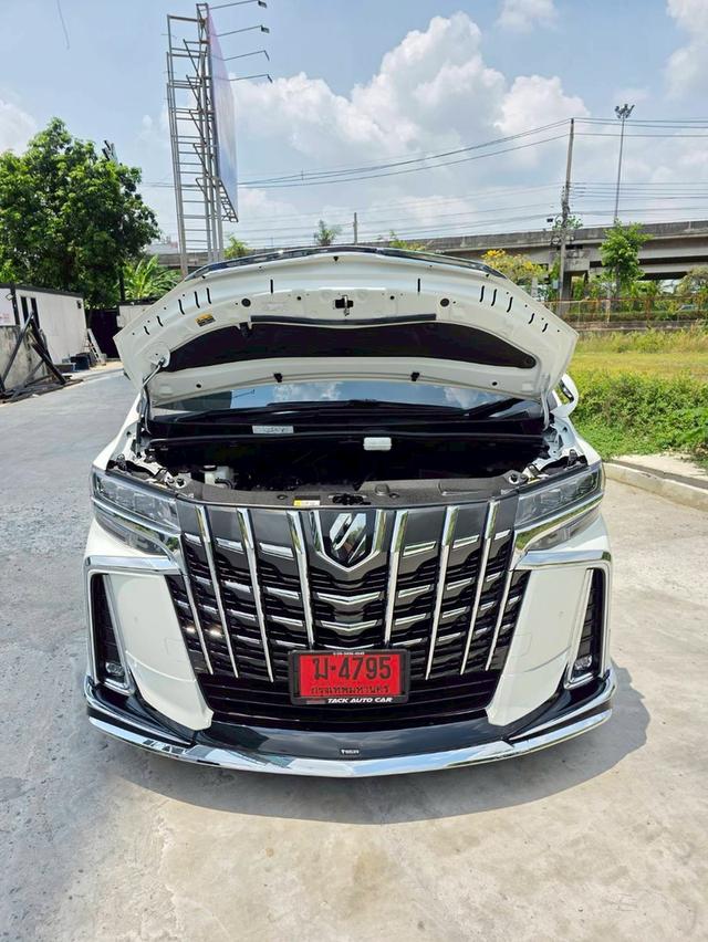 Toyota ALPHARD 2.5SC PACKAGE  สีขาว ปี 2023 ไมล์ 40,000 กม. รูปที่ 7