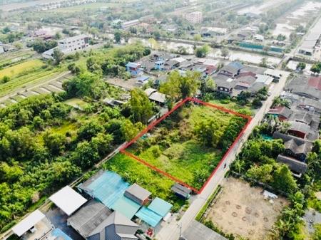 [ให้เช่า] ที่ดินทำเลทอง คลองห้าตะวันออก (ซอยจำรัส) 380 ตร.ว. หน้ากว้าง 45 เมตร เข้าซอยเพียง 80 ม. เหมาะทำโกดัง-อู่รถ เพี 3