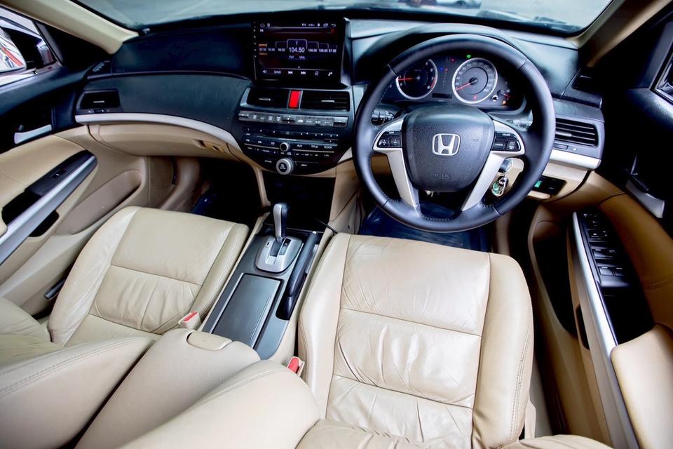 Honda Accord 2.0EL ปี2009 สีดำ รถสวย สภาพพร้อมใช้งาน รูปที่ 7