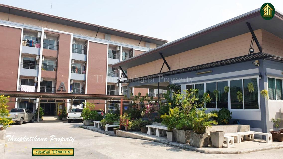 อพาร์ทเม้นท์ 4 ชั้น 134 ห้อง ใกล้นิคมฯ อมตะนคร 6