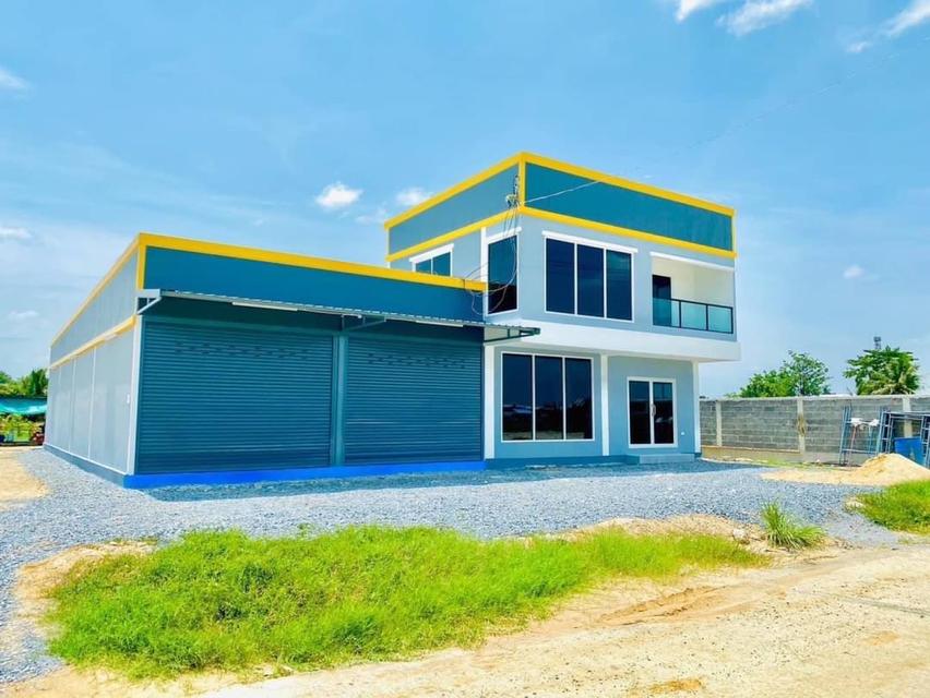 ขายที่ดิน+พร้อมออกแบบ เขียนแบบ รับสร้างโรงงาน โกดัง ย่านบางบัวทอง นนทบุรี 340 3