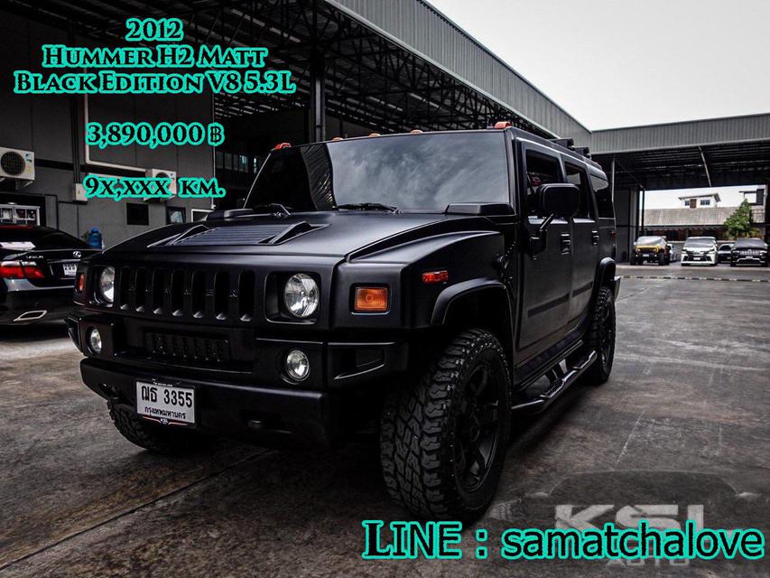 Hummer H2 Matt Black Edition V8 5.3L 2012 1