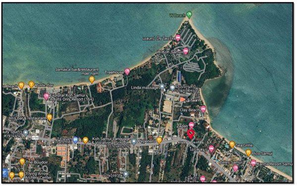 ขายที่ดินใกล้ทะเล ติด Zazen เกาะสมุย พื้นที่ 1-0-56 ไร่ ติดถนน ใกล้สนามบินนานาชาติเกาะสมุย Tel. 0632897879 4