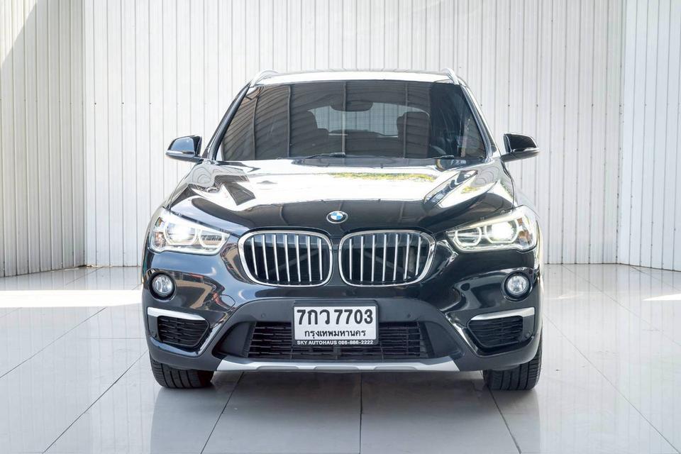 #BMW X1, 2.0 sDrive18d xLine ปี 2017 สีดำ โฉม F48 ปี16-23 เลขไมล์ 138,956 km.ราคาขาย 659,000 บาท🔰เอกสารดีฟรีดาว