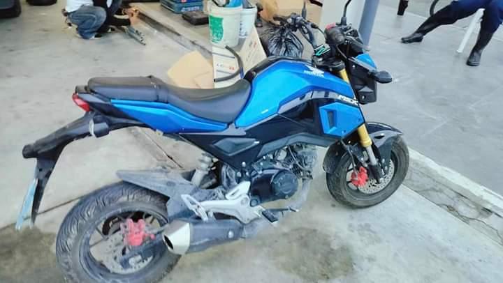 Honda MSX สีฟ้า 3