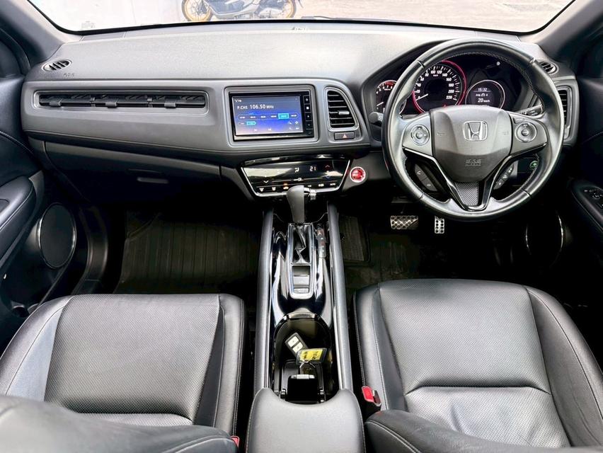  HONDA HRV 1.8RS TOP 2018 สีเทา MINOR CHANGE มือเดียว เข้าศูนย์ทุกระยะ 6