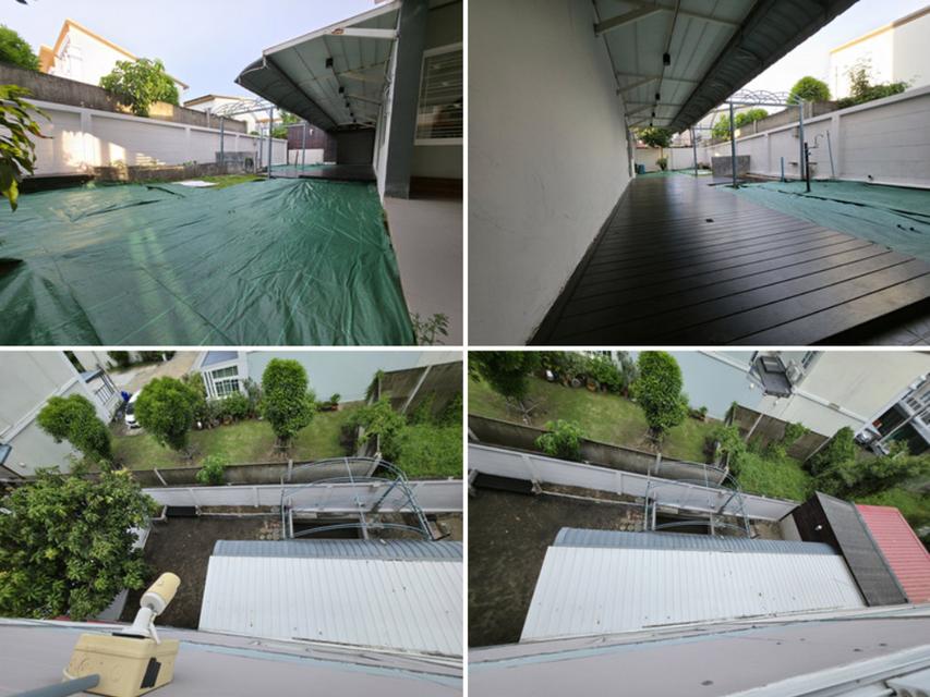 หมู่บ้านรัชธานี 10 ซอยคู้บอน 27 เขตบางเขน ทาวน์เฮ้าส์ 3 ชั้น แปลงมุม ติดสวน 49 ตร.วา 3 นอน 4 น้ำ 3