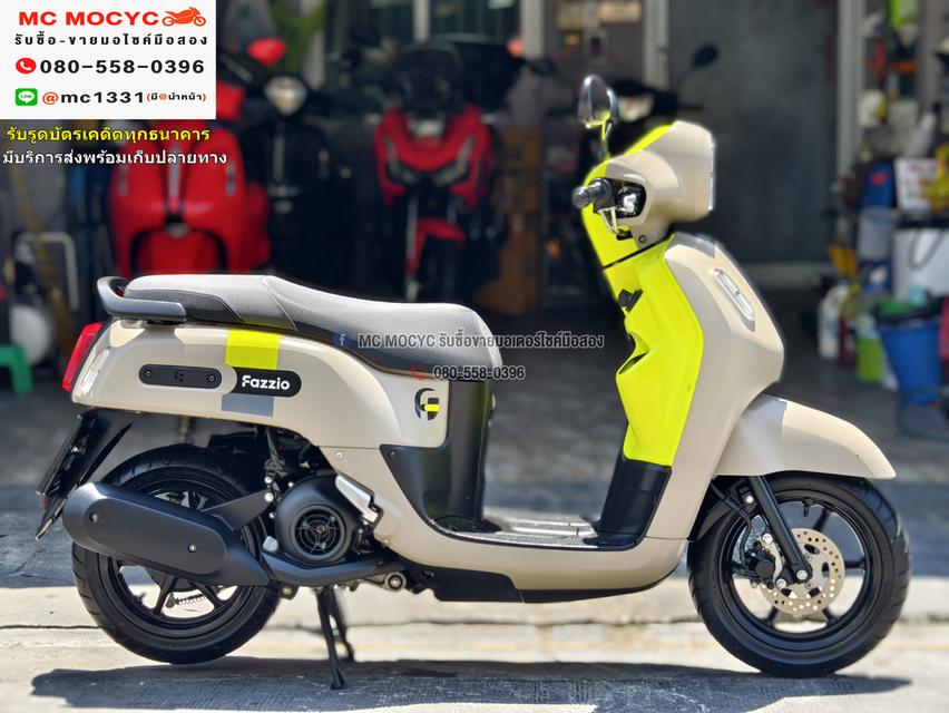 Fazzio Keyless 125 2023 วิ่ง2000โล รุ่นTop รถบ้านแท้เจ้าของมือเดียว NO1013    4
