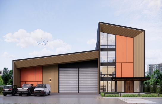 ขายที่ดินติดถนนใหญ่พร้อมสร้างโรงงาน ย่านบางบัวทอง 14