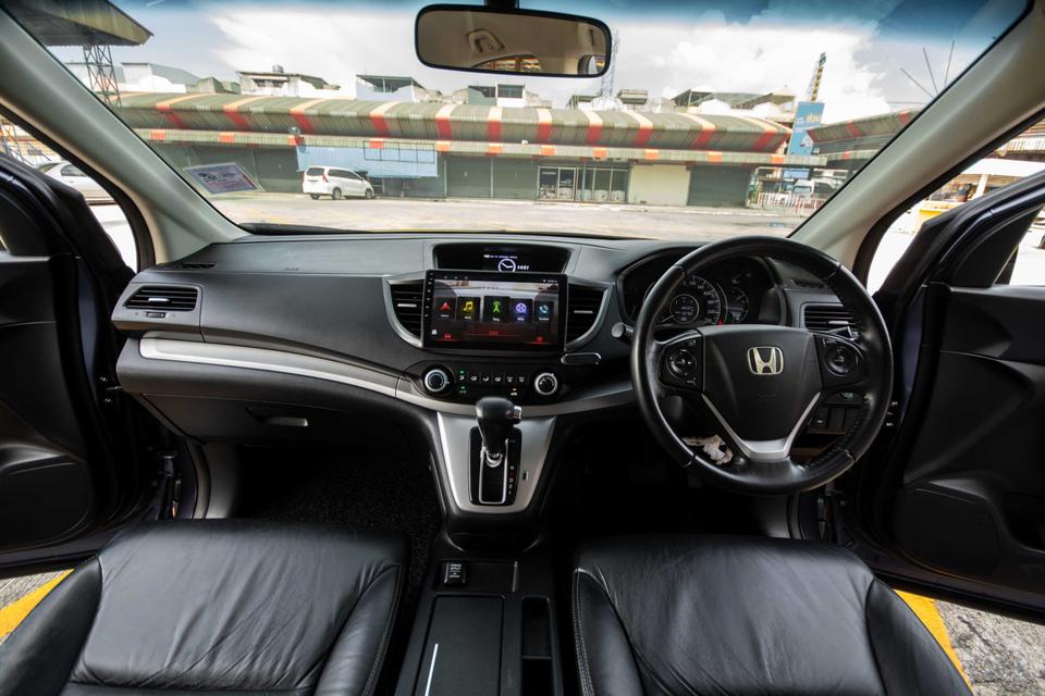 ปี 2013  Honda CR-V 2.0E ล้อ RPFI ท่อซิ่ง หน้าจอแอนดรอย A/T สีน้ำเงิน 4
