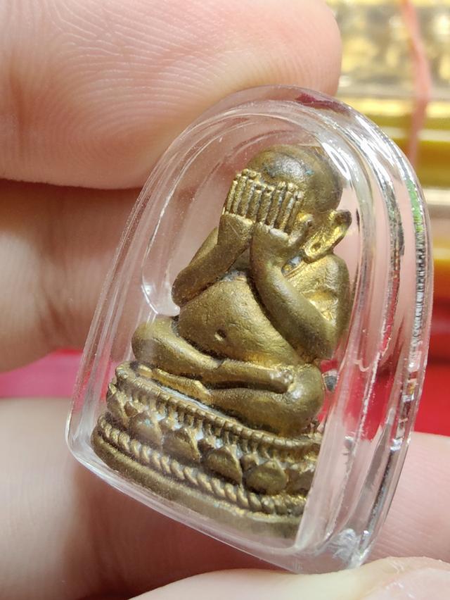 พระปิดตาหงษ์ทองปรโม หลวงพ่อเริ่ม วัดจุกกะเฌอ ปี2528