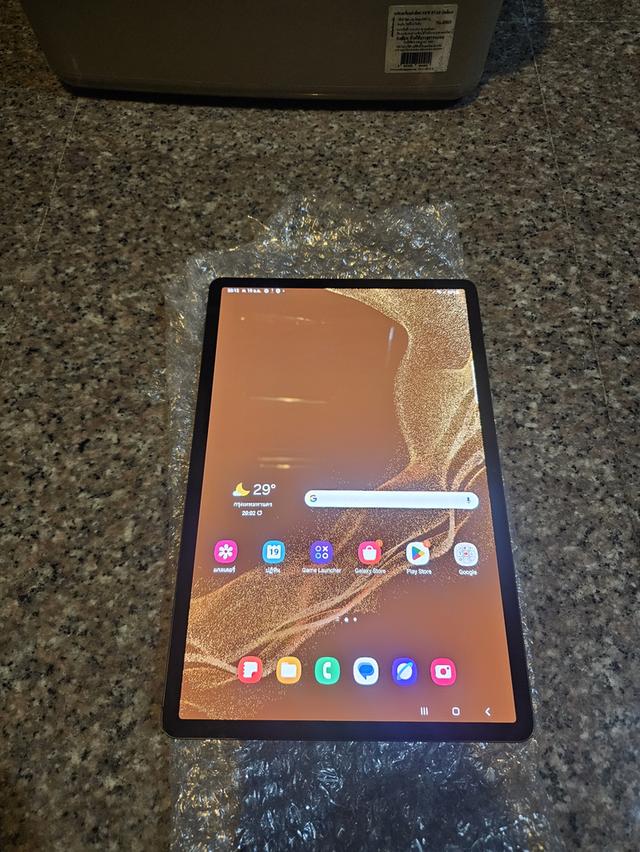 ขายๆๆๆถูกSamsungTabS8PlusสีGray 5G 128กิ๊กLTEใส่ซิมได้สูนTrueสภาพสวยการใช้งานดีเยี่ยมทุกๆฟังชั่นเครื่องรีสโตได้ตลอดไม่มีติดแอคเค้าใดๆคับ ( จอขาวจั๊วๆจ