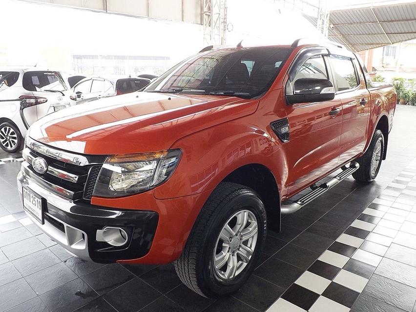 รหัสรถ KCY2519 FORD RANGER HI-RIDER DOUBLE CAB 2.2 WILDTRAK AUTO ปี 2014 2