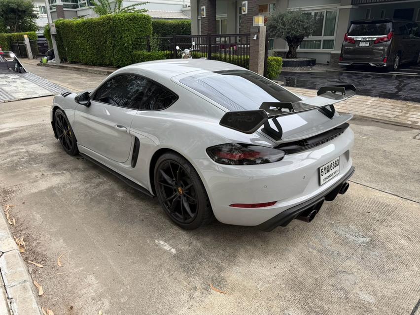 รหัสรถ KPV6863 2018 PORSCHE 718 CAYMAN 2.0 Turbo สีดำ WRAP สีเทา รูปที่ 11